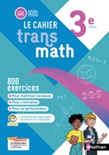 Cahier Transmath 3e