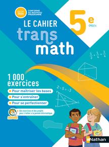 Cahier Transmath 5e (2026)