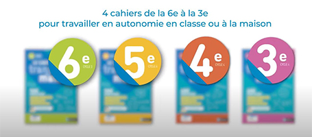 Les cahiers bi-média de la collection Transmath